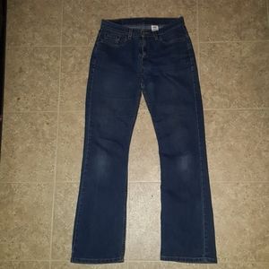 Women's Levis 8MIS  515 Boot Cut Denim Jeans